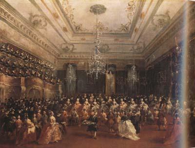 Francesco Guardi Venetian Gala Concert (mk08) oil painting image